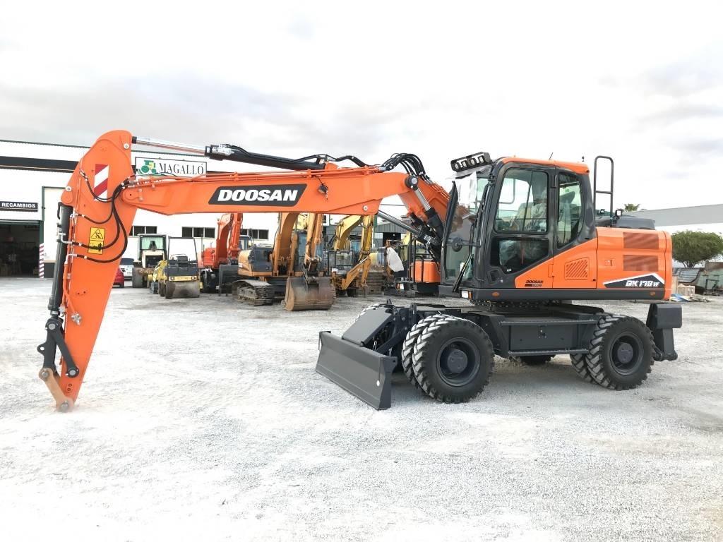 Develon DX 170 W-7 Ekskavatori uz riteņiem