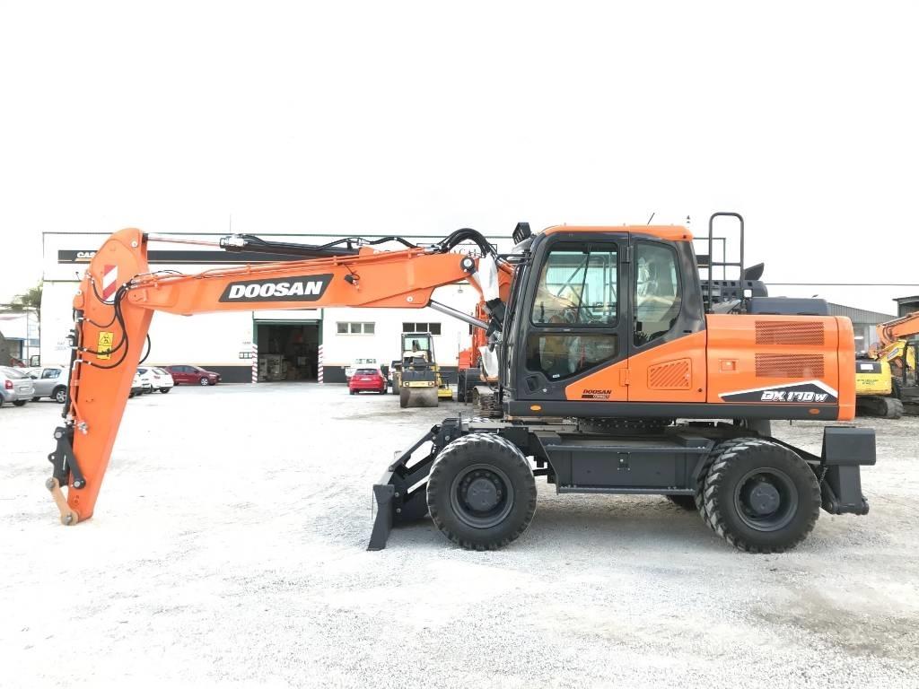 Develon DX 170 W-7 Ekskavatori uz riteņiem