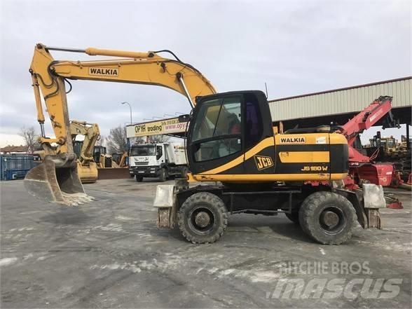 JCB JS 160 W Ekskavatori uz riteņiem