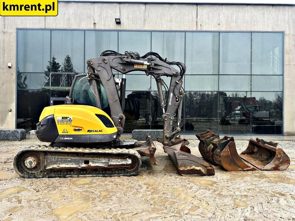 Mecalac 10 M CR Kāpurķēžu ekskavatori