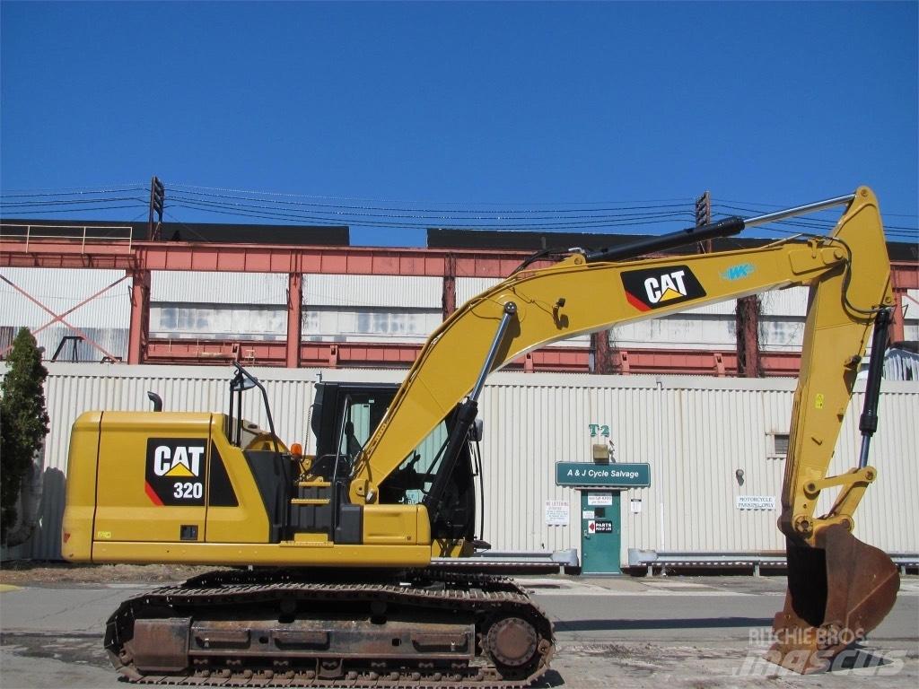 CAT 320 Kāpurķēžu ekskavatori