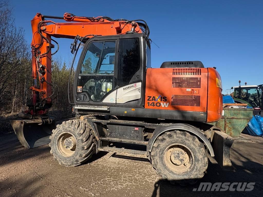 Hitachi ZX 140 W-5B Ekskavatori uz riteņiem
