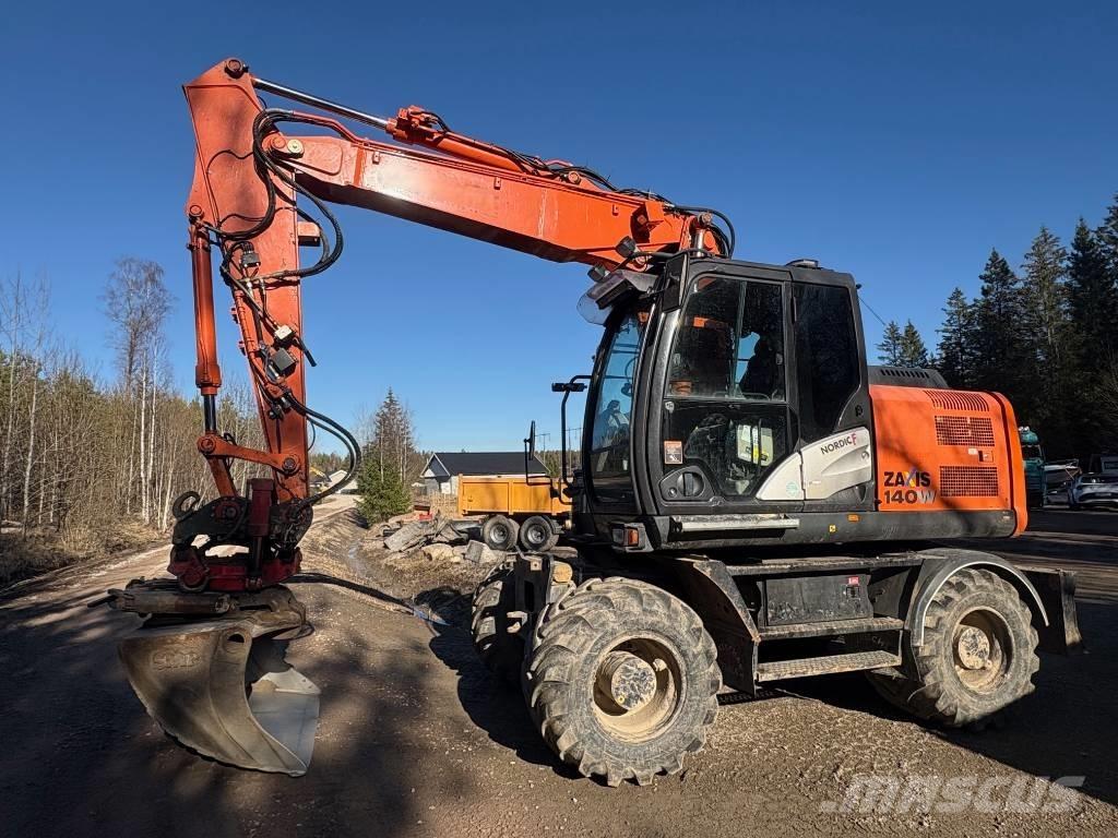 Hitachi ZX 140 W-5B Ekskavatori uz riteņiem