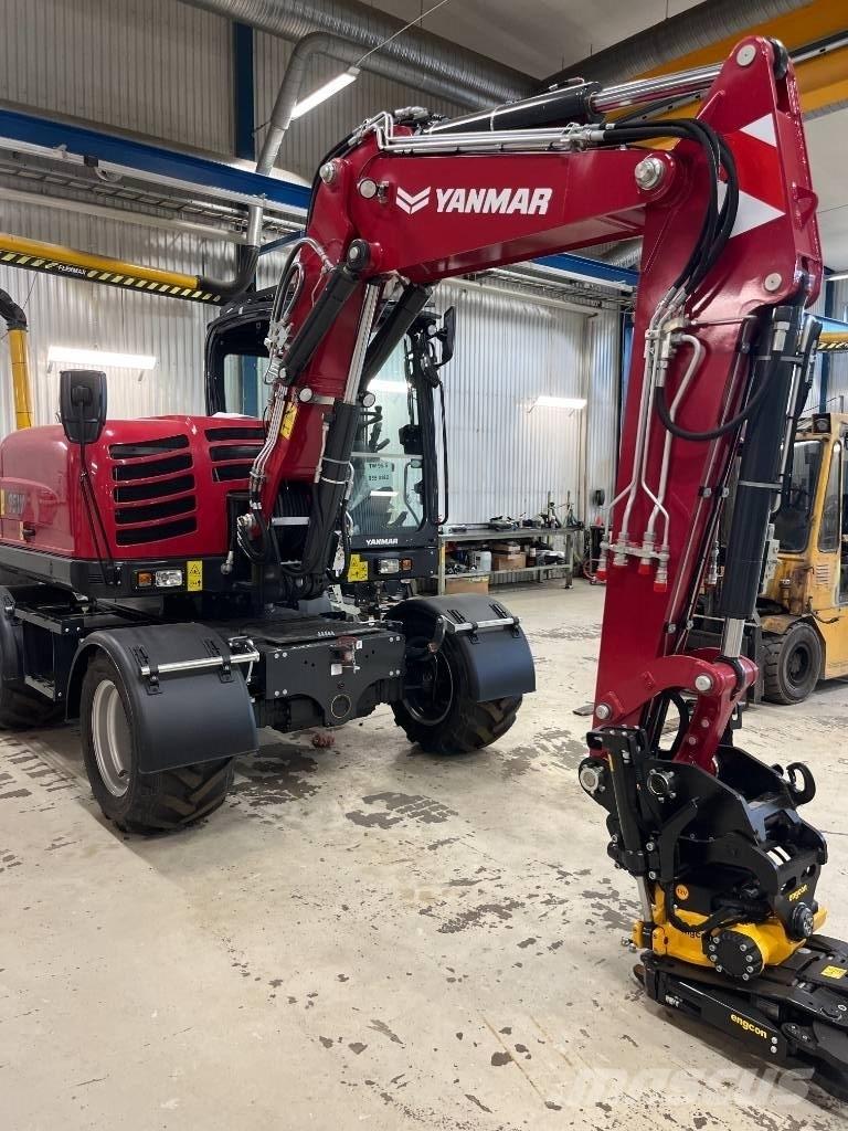 Yanmar B 95 W Ekskavatori uz riteņiem