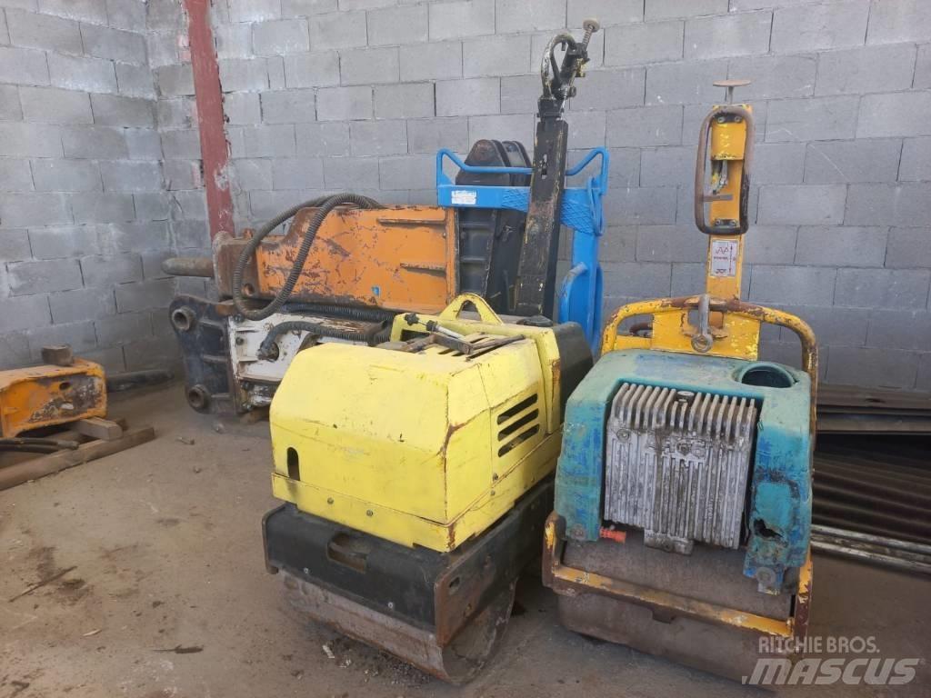 Wacker RD7H Divvalču grunts veltņi