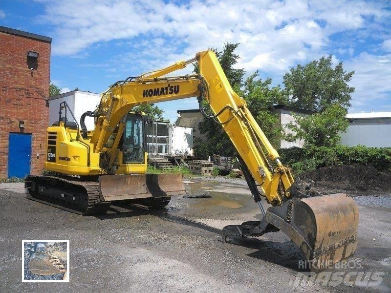 Komatsu PC138USLC-11 Kāpurķēžu ekskavatori