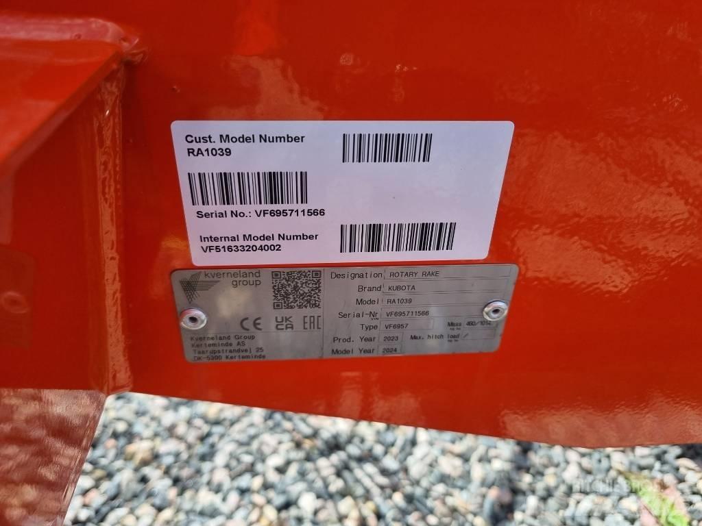 Kubota RA 1039 Vālotāji