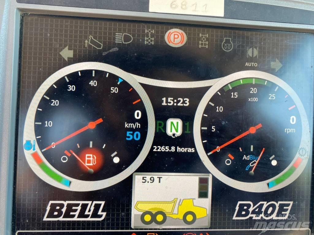 Bell B 40 E Artikulētie pašizgāzēji