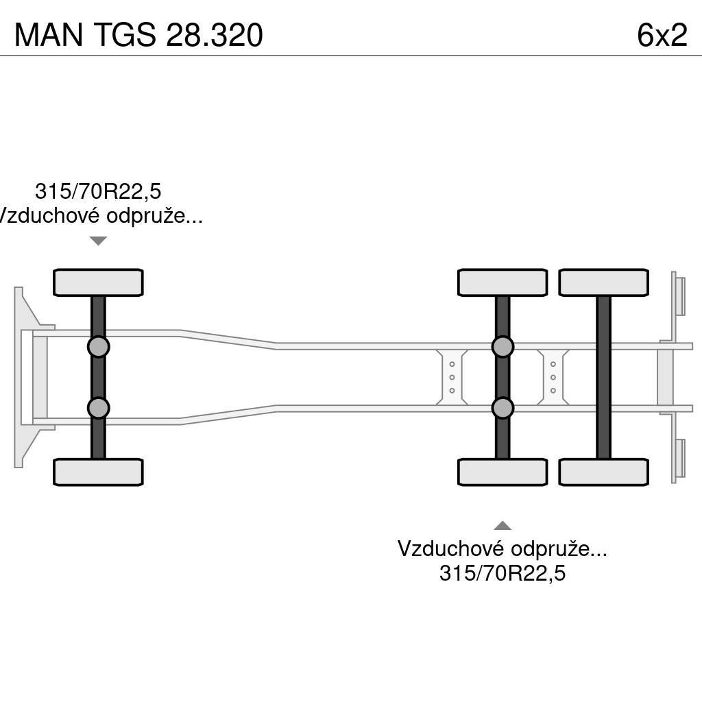 MAN TGS 28.320 Atkritumu izvešanas transports