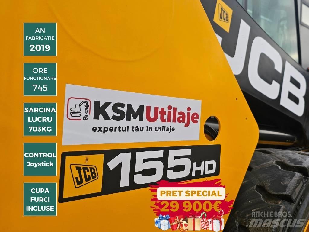 JCB 155 Lietoti riteņu kompaktiekrāvēji