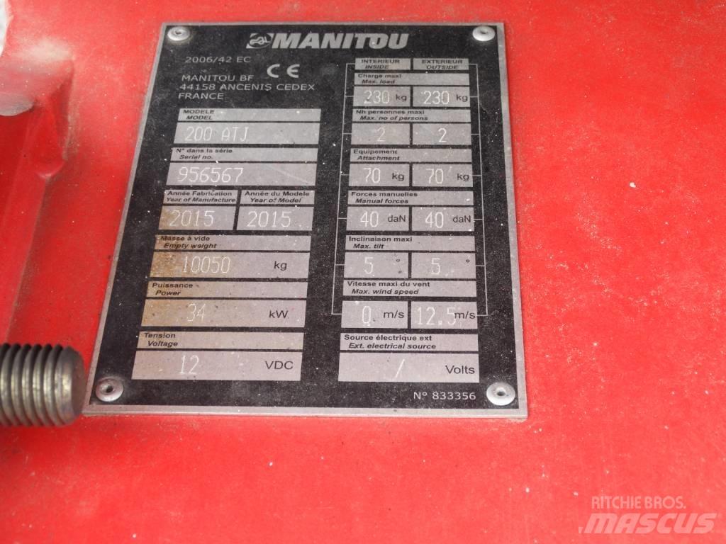 Manitou 200 ATJ Strēles pacēlāji