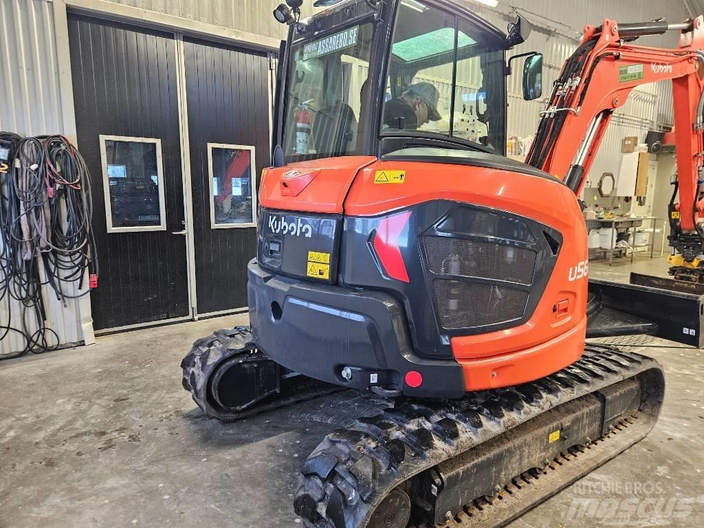 Kubota KX U56-5 Mini ekskavatori < 7 t