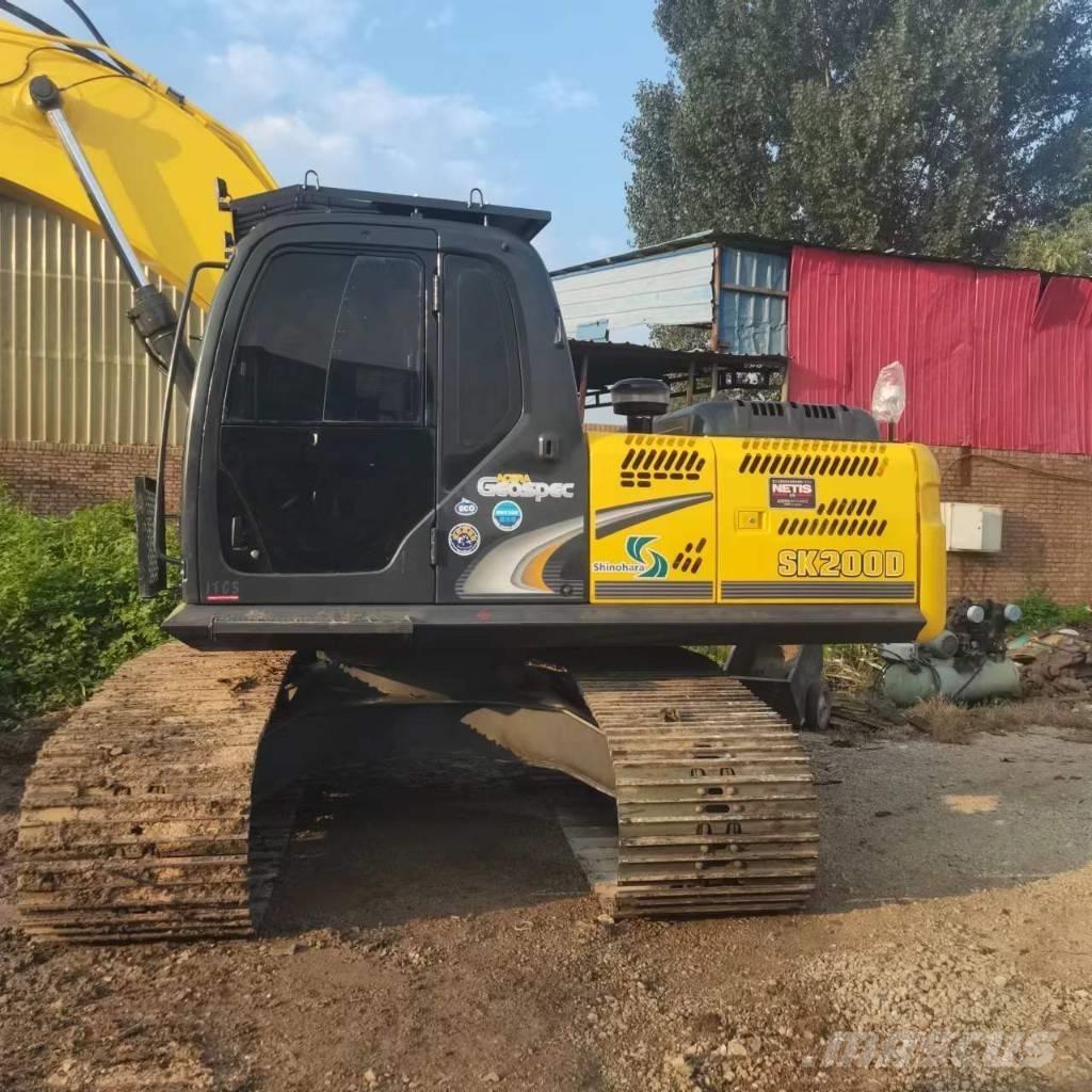 Kobelco SK 200 D Kāpurķēžu ekskavatori