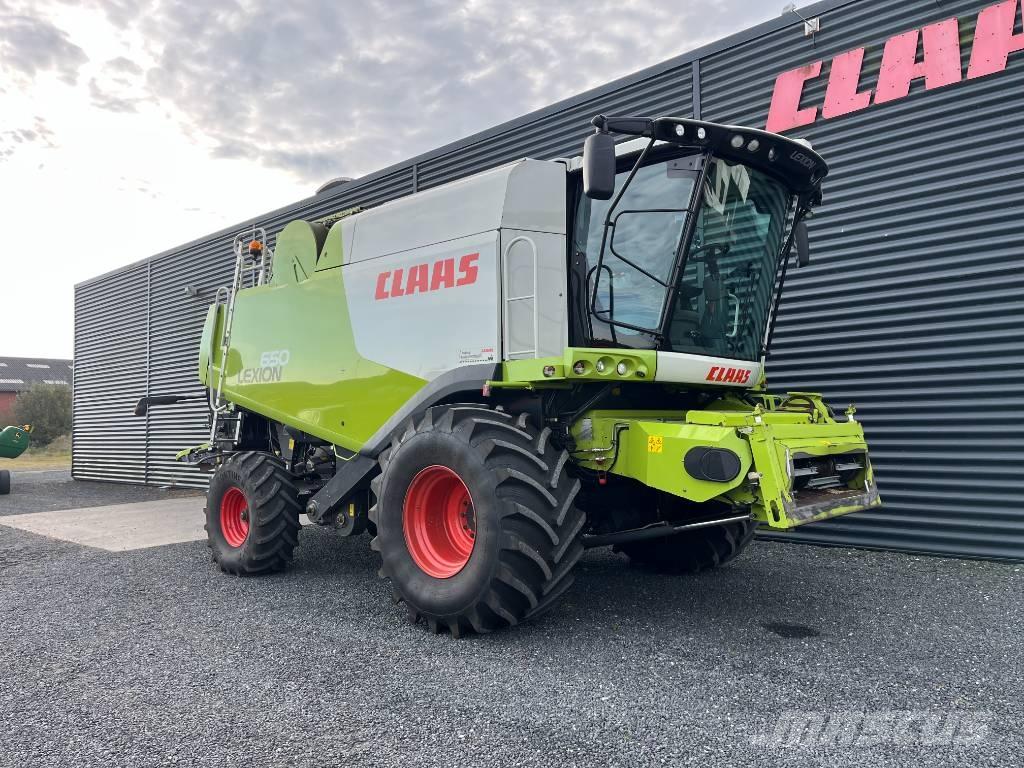 CLAAS Lexion 650 Ražas novākšanas kombaini