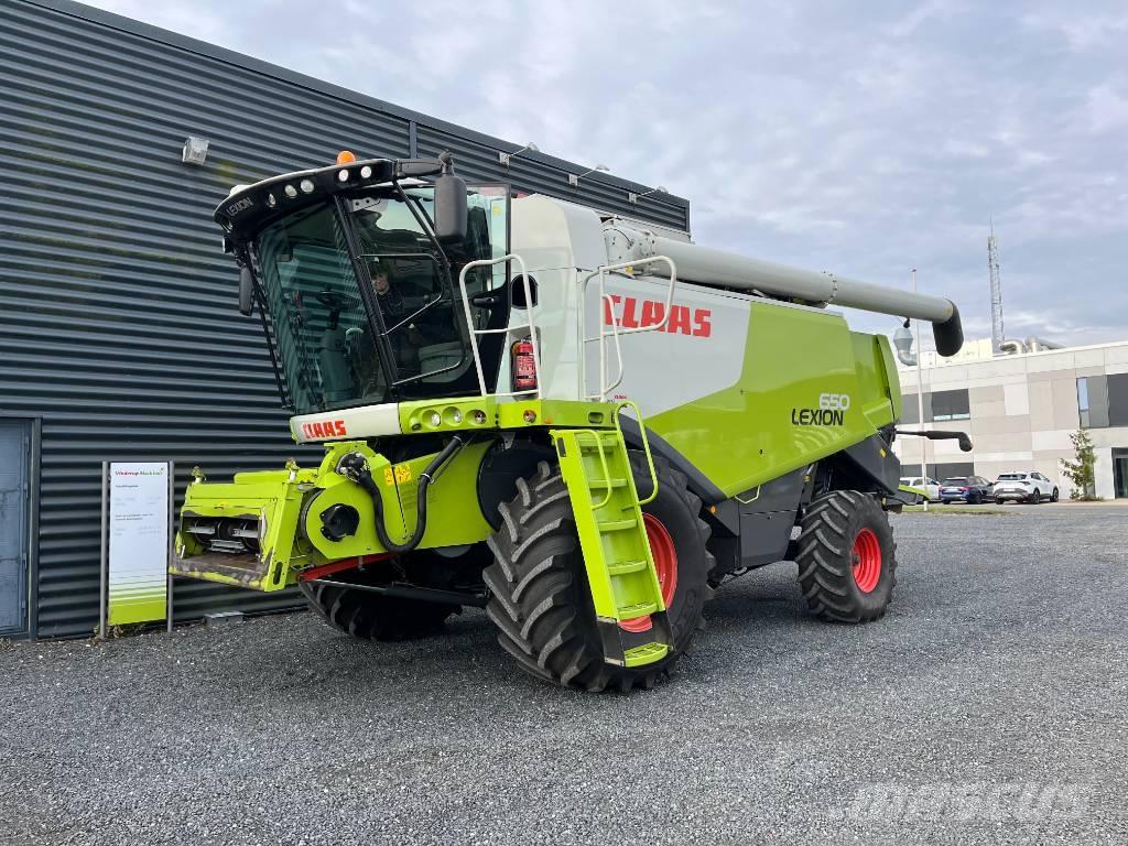 CLAAS Lexion 650 Ražas novākšanas kombaini