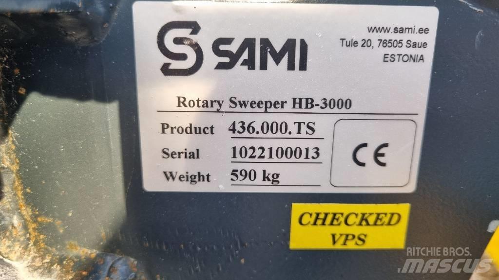 Sami Sopvals HB-3000 Cita ceļu uzturēšanas un sniega novākšanas tehnika