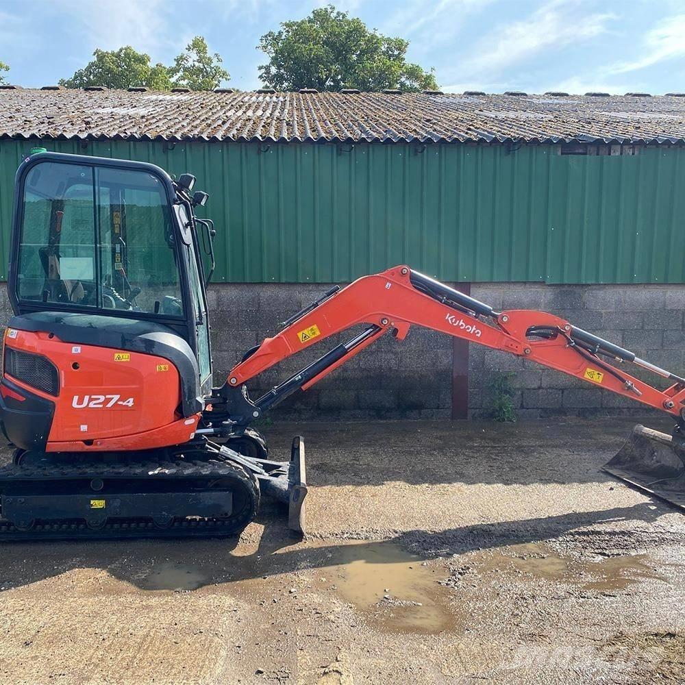 Kubota U 27-4 Mini ekskavatori < 7 t