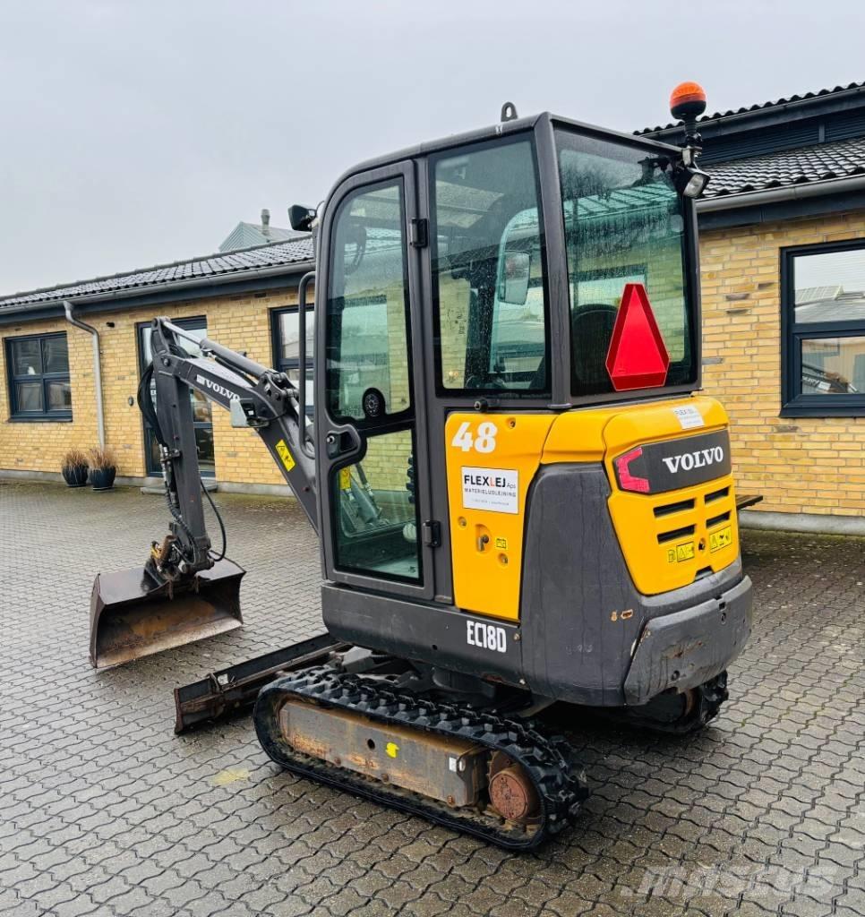 Volvo EC 18 Mini ekskavatori < 7 t