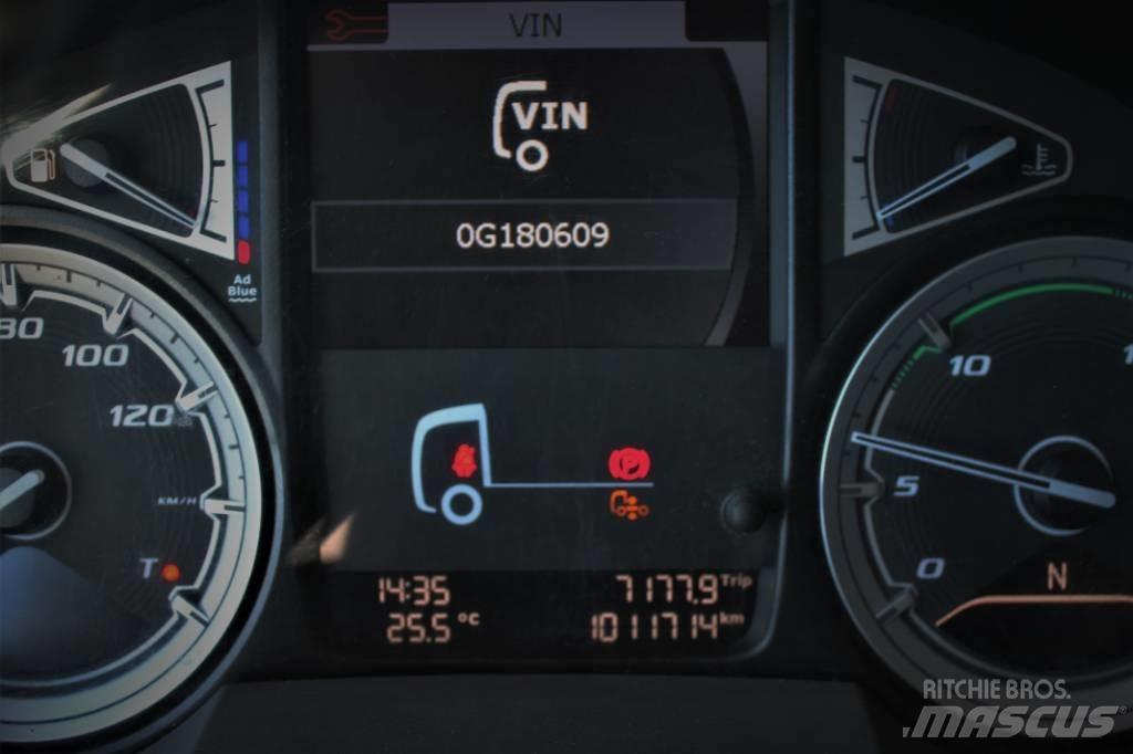 DAF XF 480 FAS 6x2 Smagās mašīnas ar konteineriem