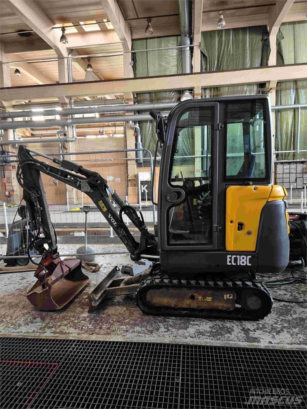Volvo EC18C Mini ekskavatori < 7 t