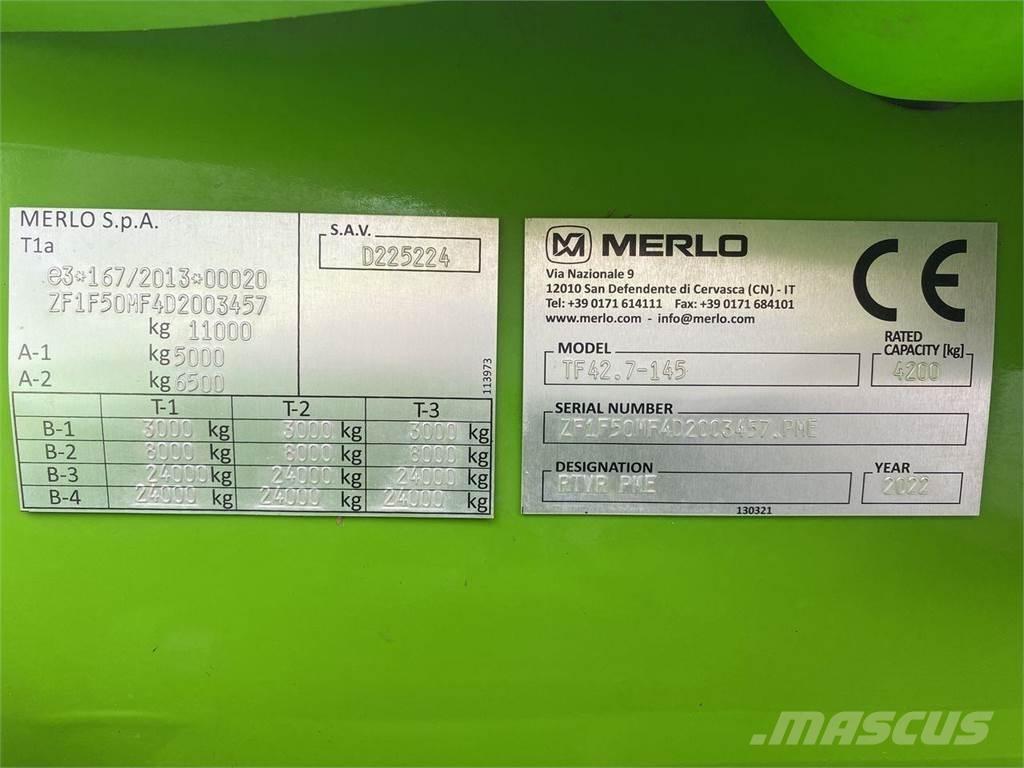 Merlo TF42.7 Lauksaimniecības pacēlāji