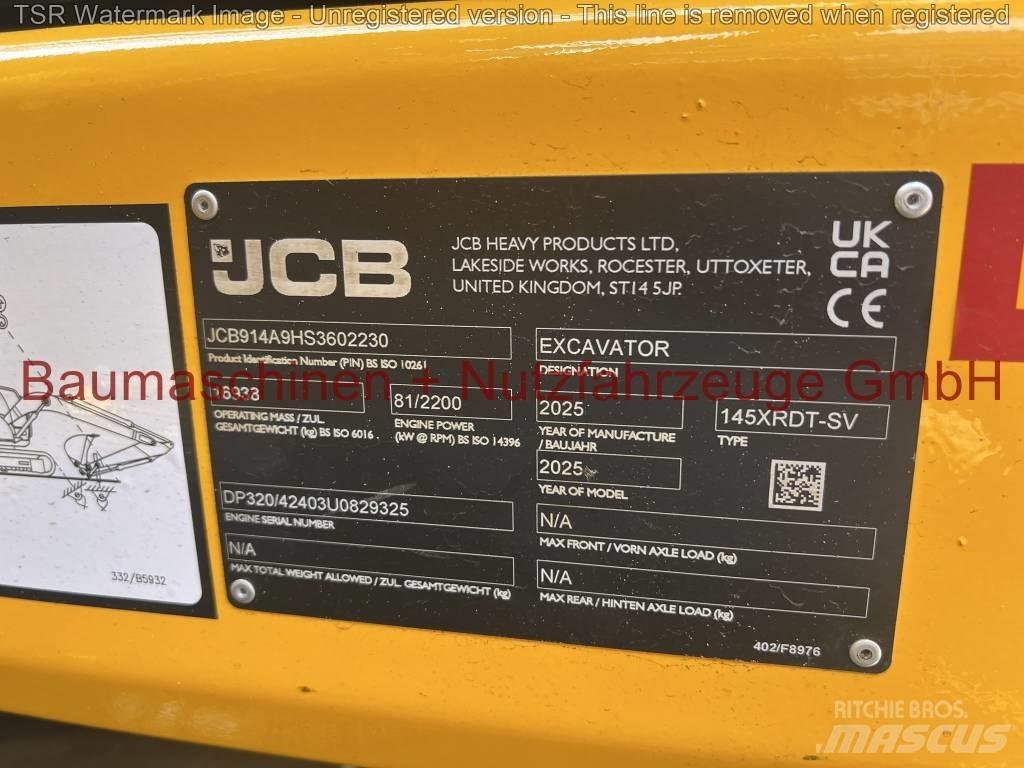 JCB 145XR -Demo- Kāpurķēžu ekskavatori