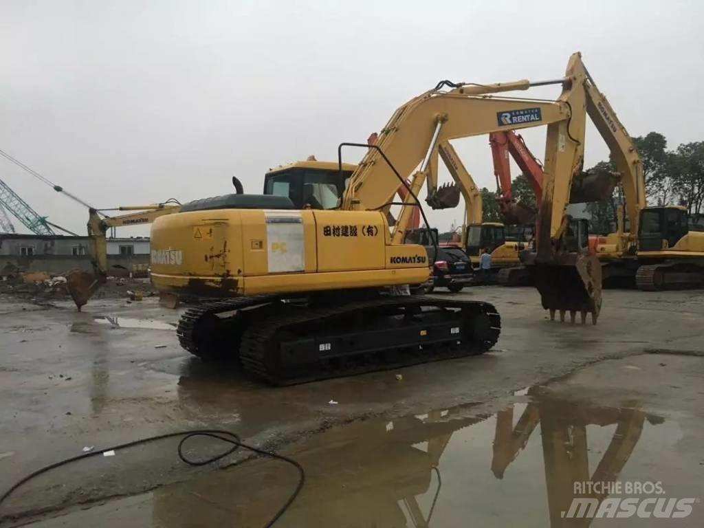 Komatsu pc200-7 Kāpurķēžu ekskavatori