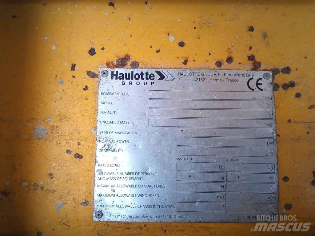 Haulotte Compact 14 Šķerveida pacēlāji