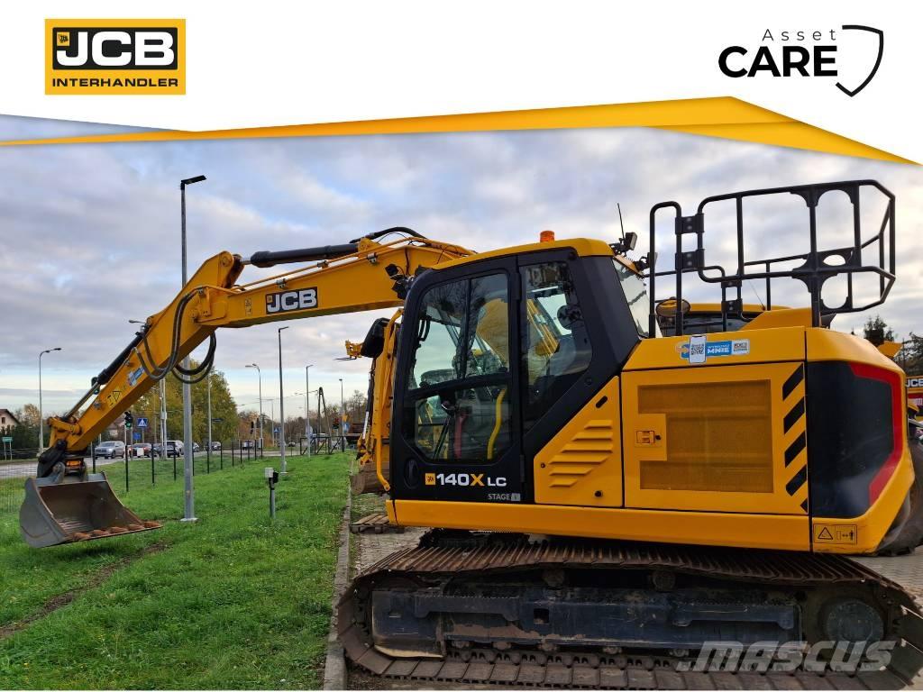 JCB 140 X Kāpurķēžu ekskavatori