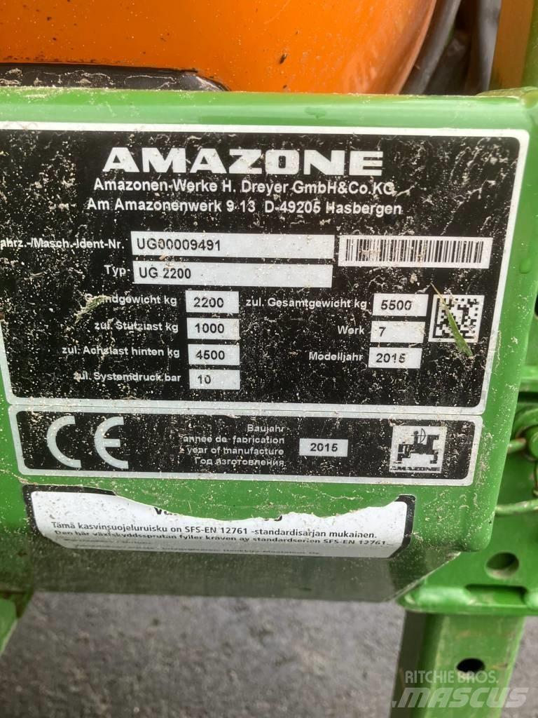 Amazone UG 2200 Piekabināmie smidzinātāji(miglotāji)
