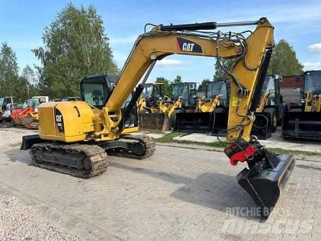 CAT 308 E 2 CR Kāpurķēžu ekskavatori