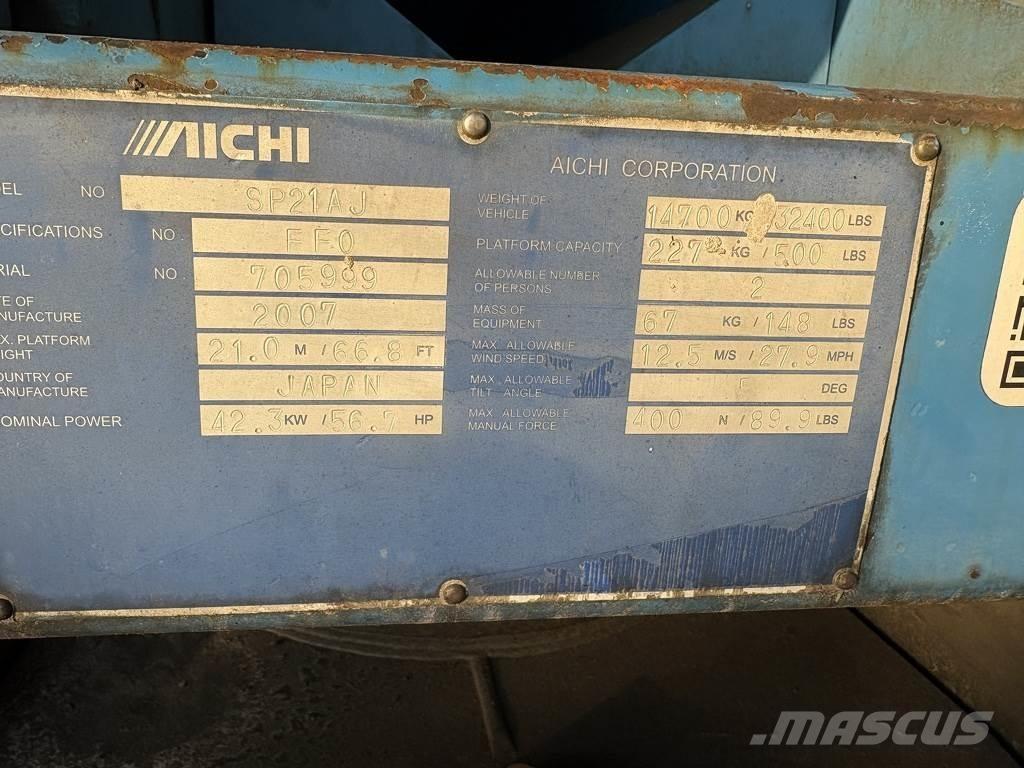 Aichi Sp21aj Teleskopiskie pacēlāji