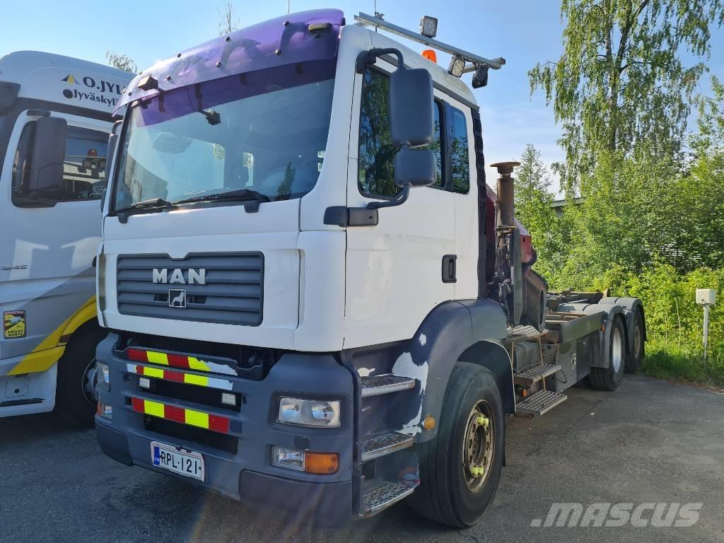 MAN TGA 26.480 Treileri ar āķi