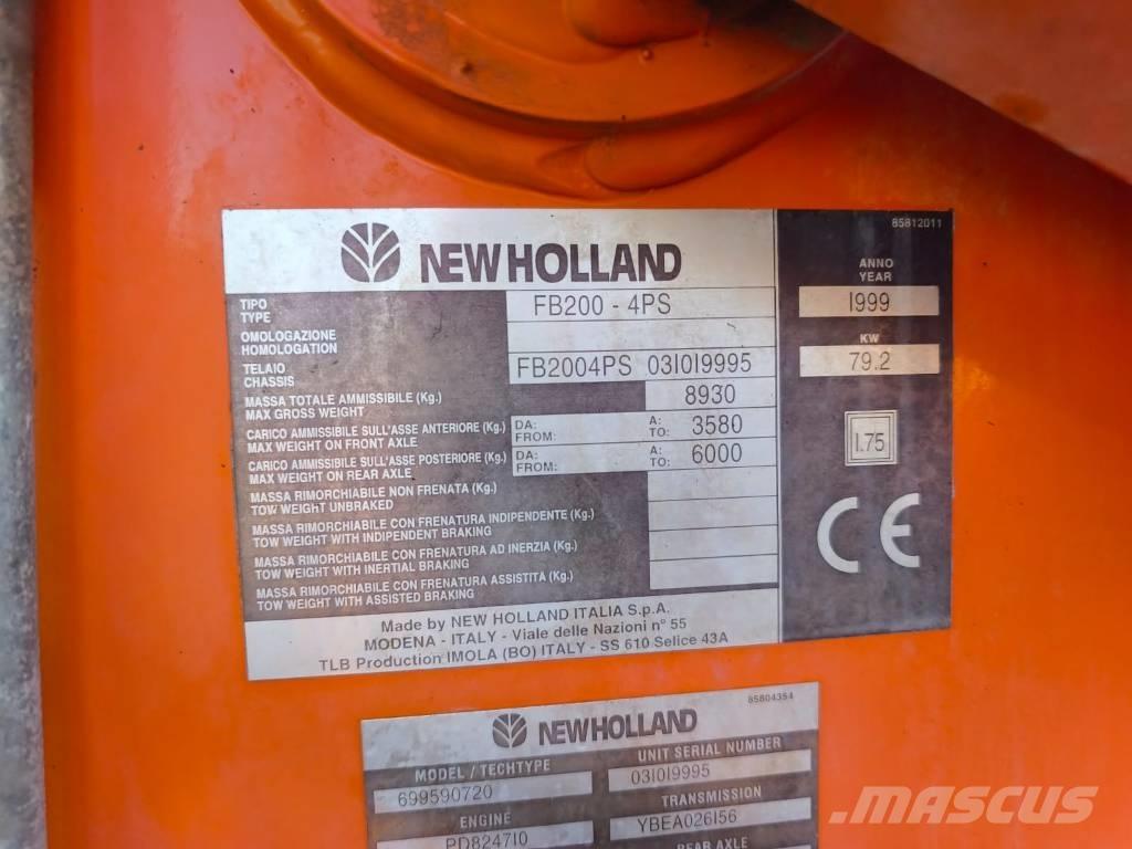 New Holland FB 200 Ekskavatori-iekrāvēji