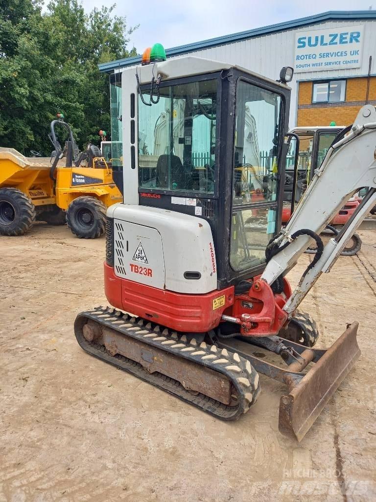 Takeuchi TB 23 R Mini ekskavatori < 7 t