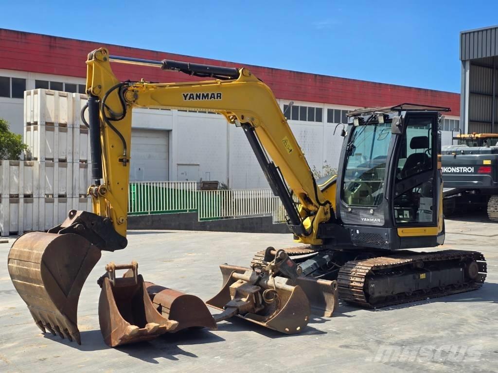 Yanmar Vio 80-1 Vidēja lieluma ekskavatori 7 t - 12 t
