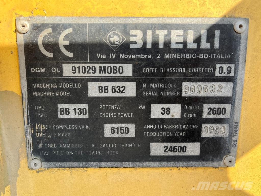 Bitelli BB 632 Asfalta klājēji