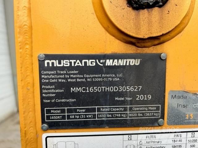 Mustang 1650RT Lietoti riteņu kompaktiekrāvēji
