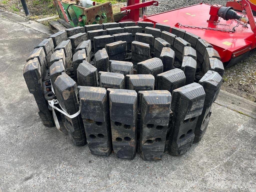 Doosan DX 235 Sliedes, ķēdes un šasija
