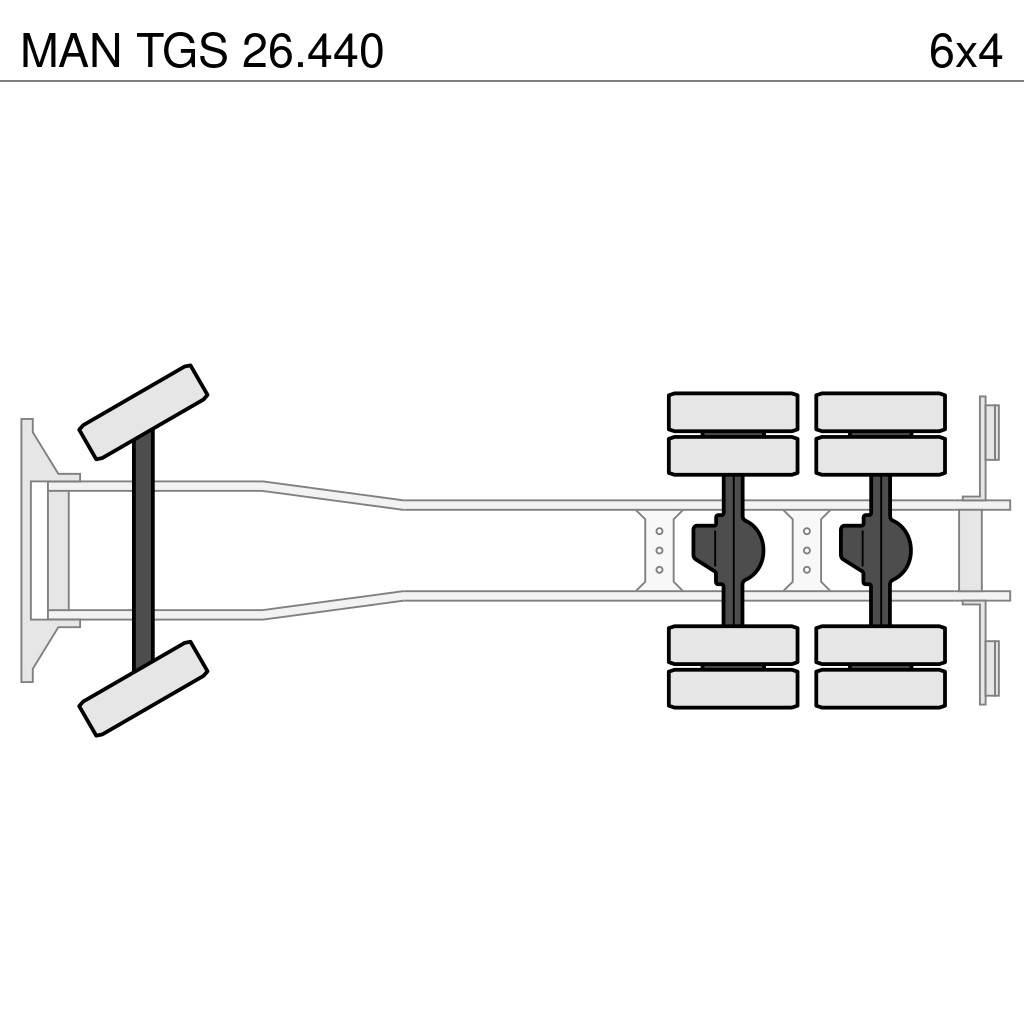 MAN TGS 26.440 Pašizgāzējs