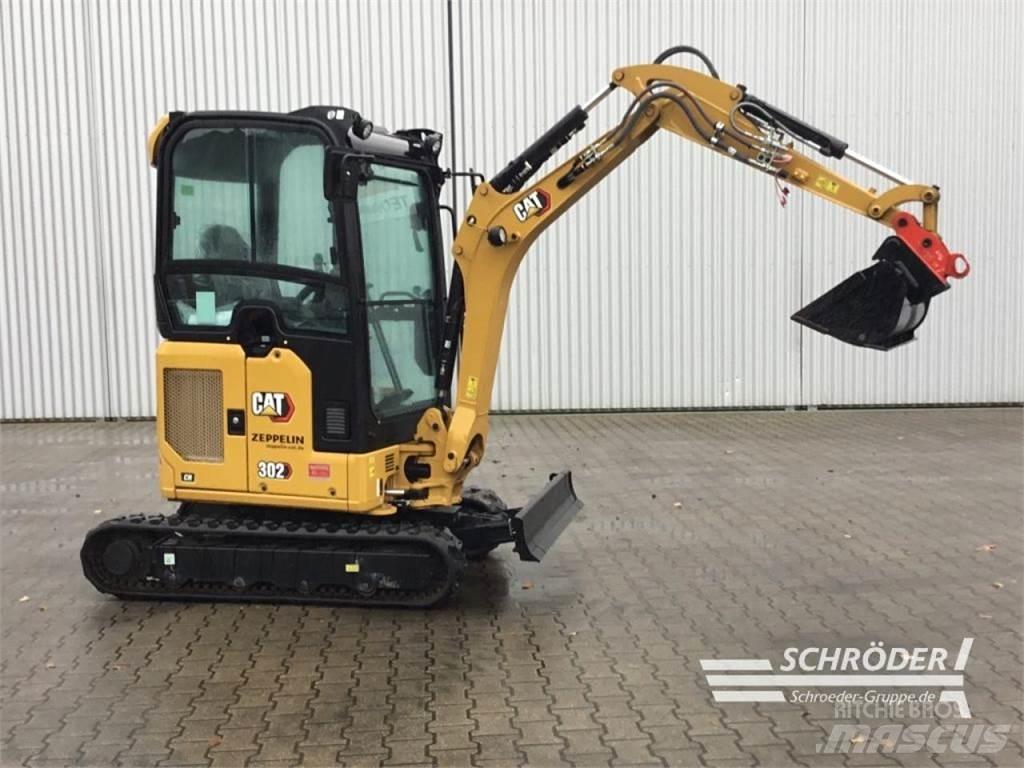 CAT 302 CR Ekskavatori uz riteņiem