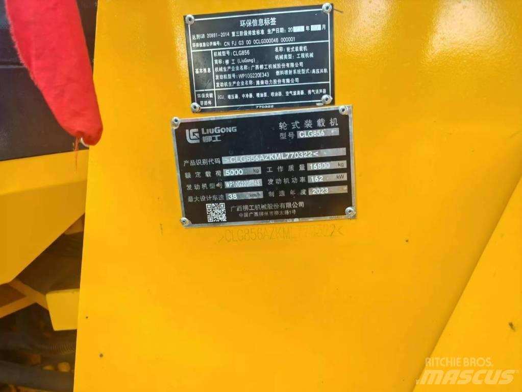 LiuGong 856 Iekrāvēji uz riteņiem