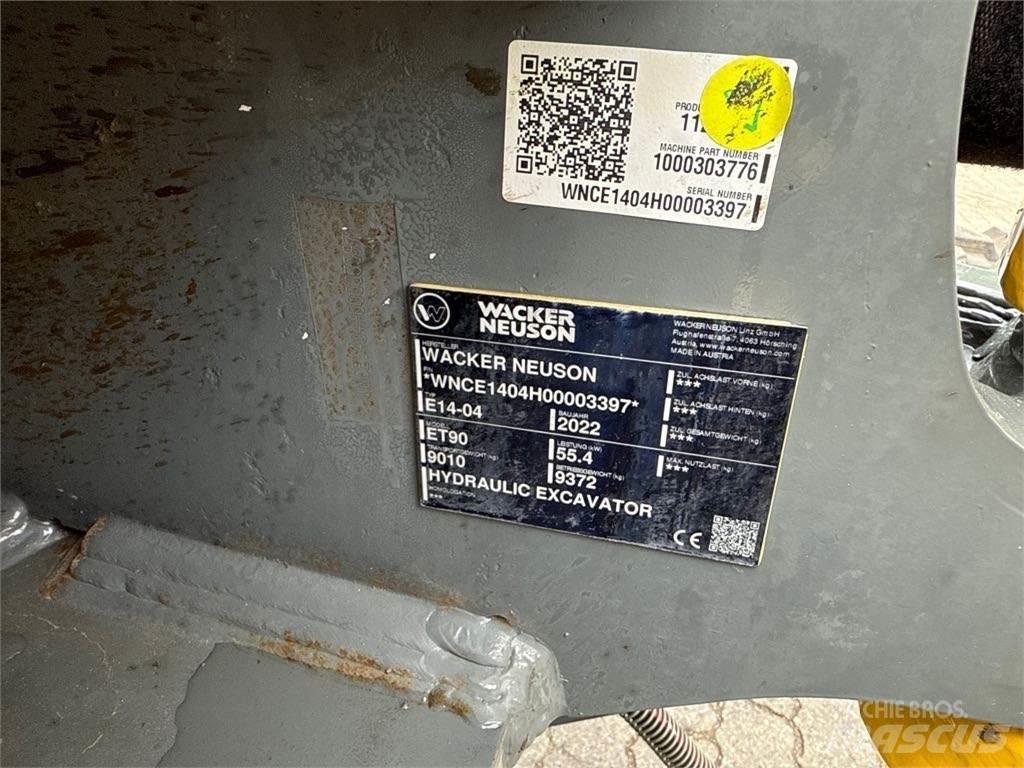 Wacker Neuson ET90 Kāpurķēžu ekskavatori