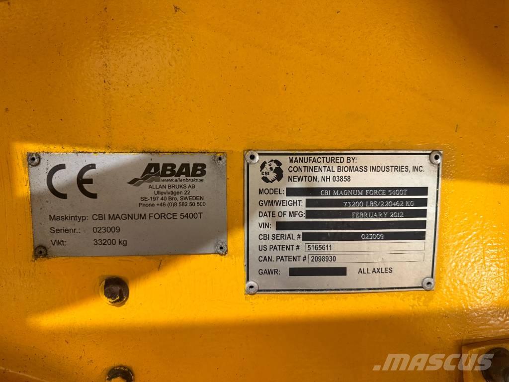 CBI 5400T Atzarotāji