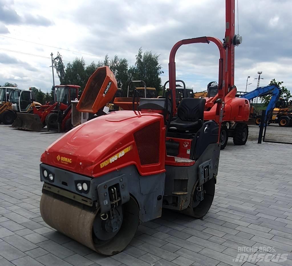 Bomag BW 100 AD-5 Divvalču grunts veltņi