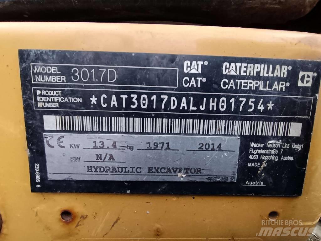 CAT 301.7D Mini ekskavatori < 7 t