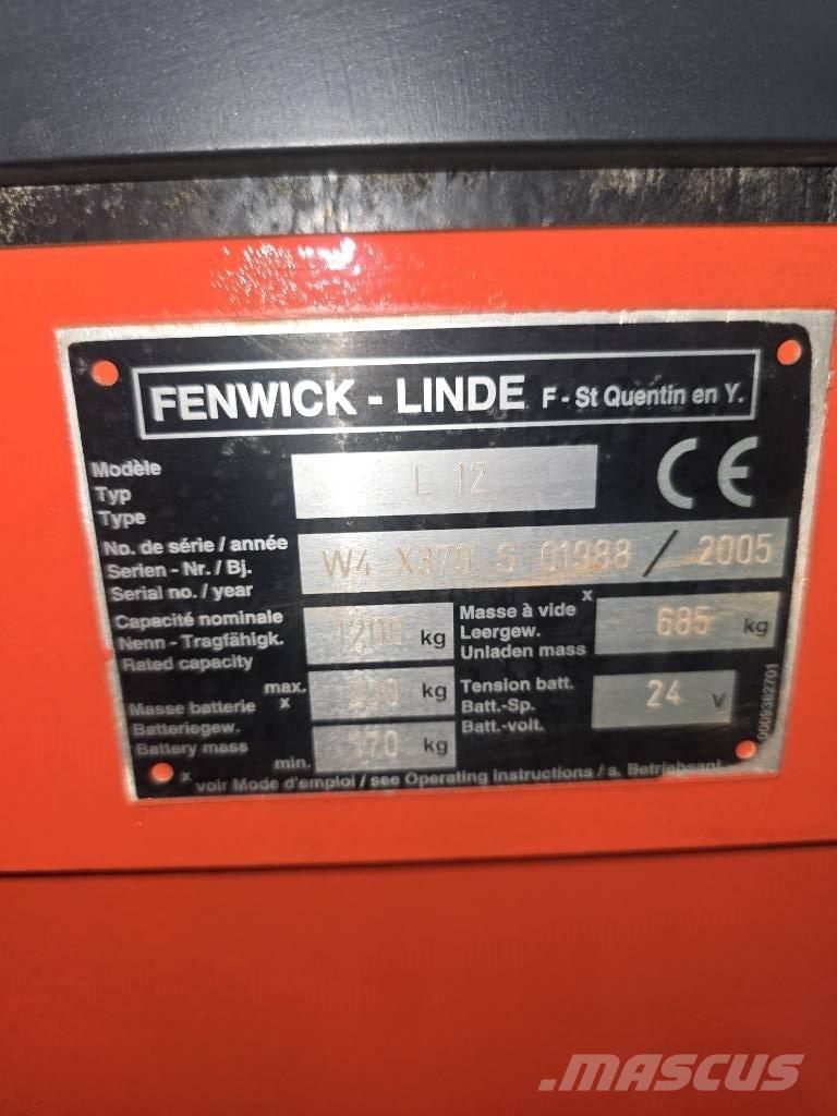 Linde L 12 Pašgājēji krautnētāji