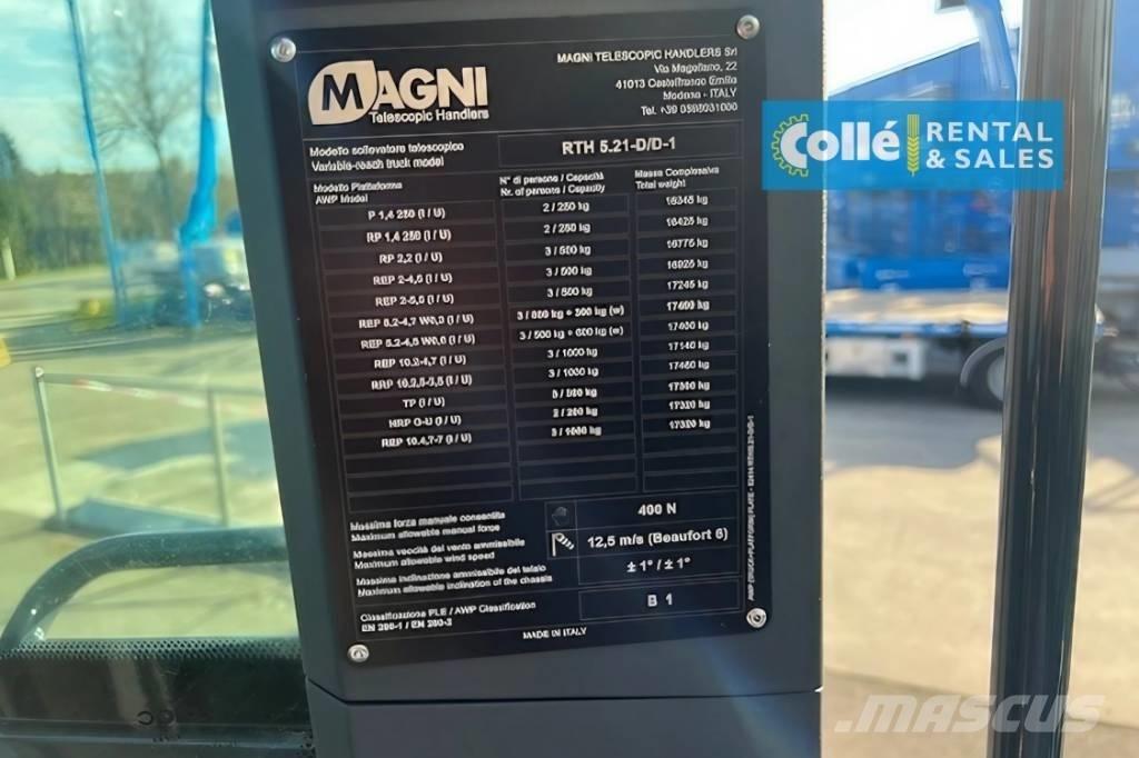 Magni RTH 5.21 | 2025 Teleskopiskie manipulatori