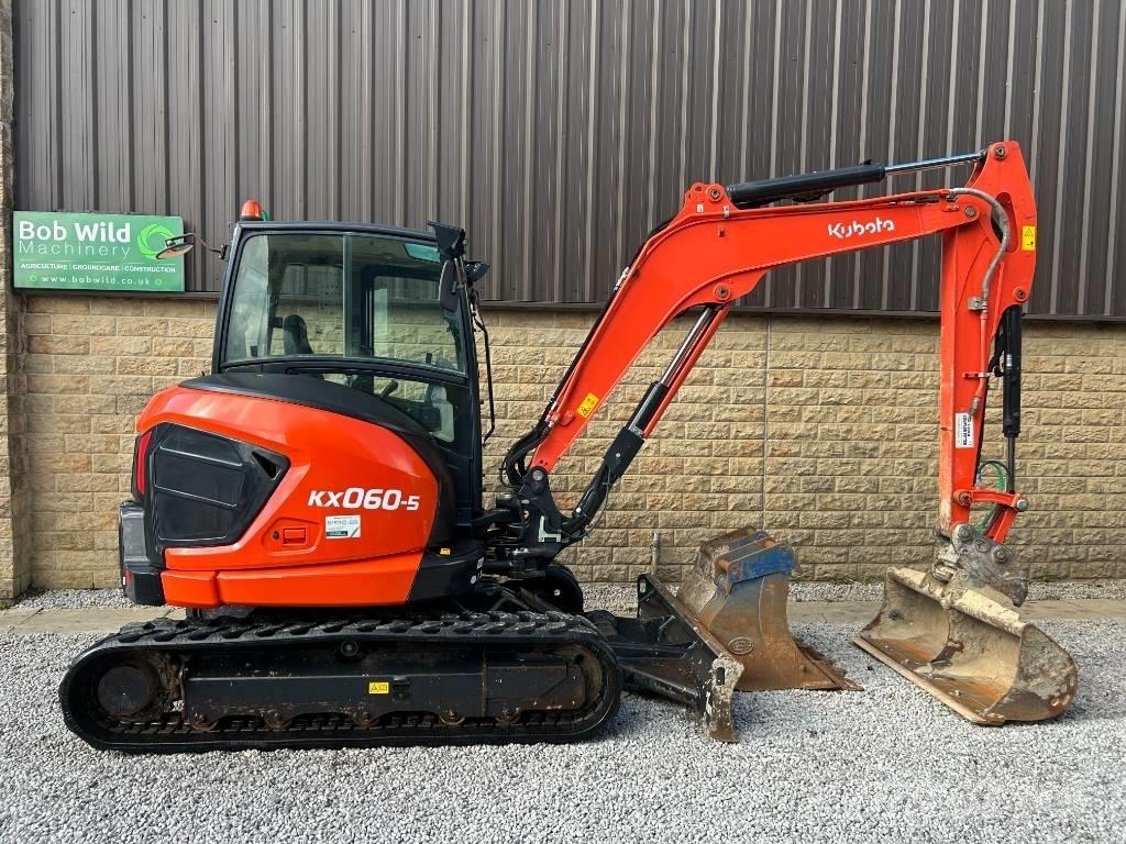 Kubota KX060-4 Mini ekskavatori < 7 t