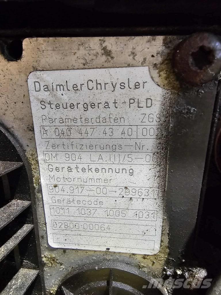 Mercedes-Benz LA904 Dzinēji